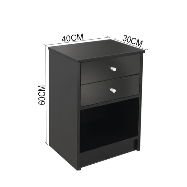 Royard Oaktree Nightstand with Drawer Modern End Side Table with Shelf Storage Bedside Table for Bedroom Living Room