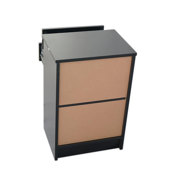 Royard Oaktree Nightstand with Drawer Modern End Side Table with Shelf Storage Bedside Table for Bedroom Living Room